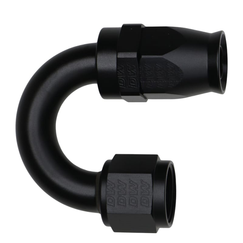 DeatschWerks — DeatschWerks 10AN Female Flare Swivel 180-Degree Hose End PTFE - Anodized Matte Black
Lines & Fittings
