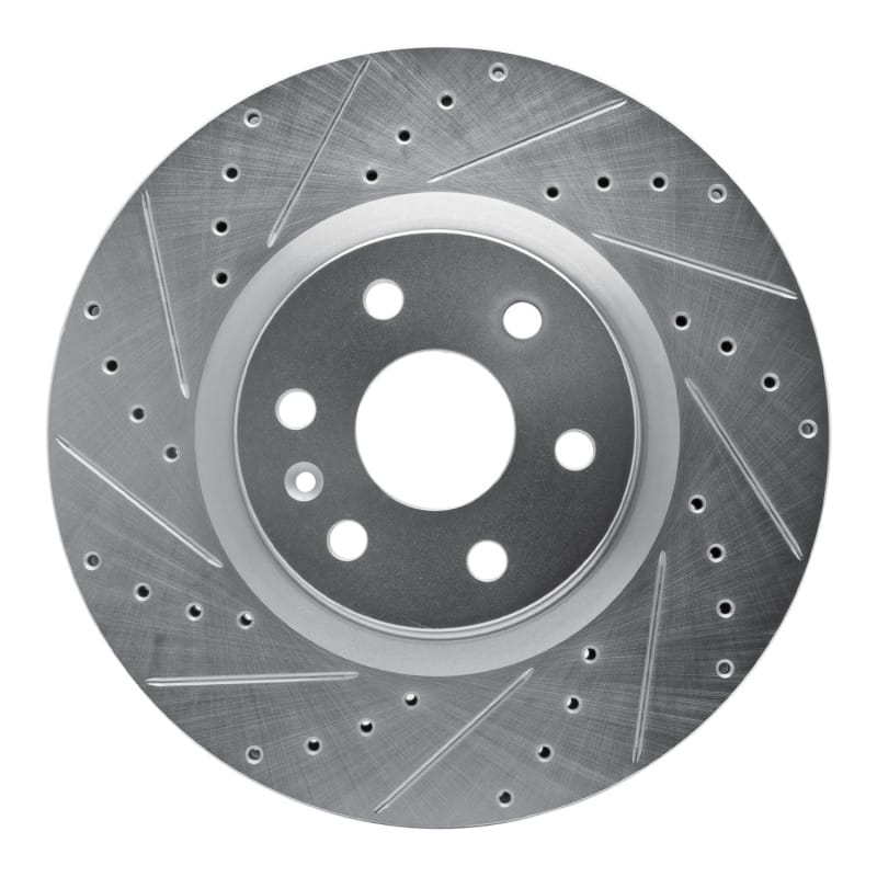R1 Concepts — R1 10-16 Cadillac SRX Front Left Drilled & Slotted Silver Brake Rotor
R1 Brake Rotor Drill