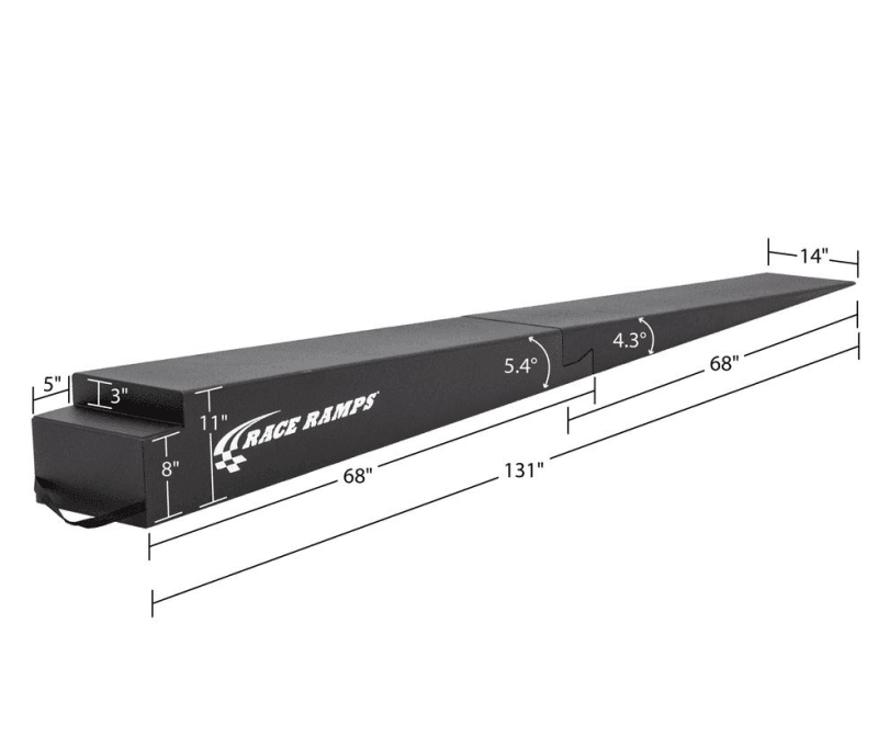 Race Ramps — Race Ramps 11in. Two-Piece Trailer Ramps - 5.4 Degree Approach Angle