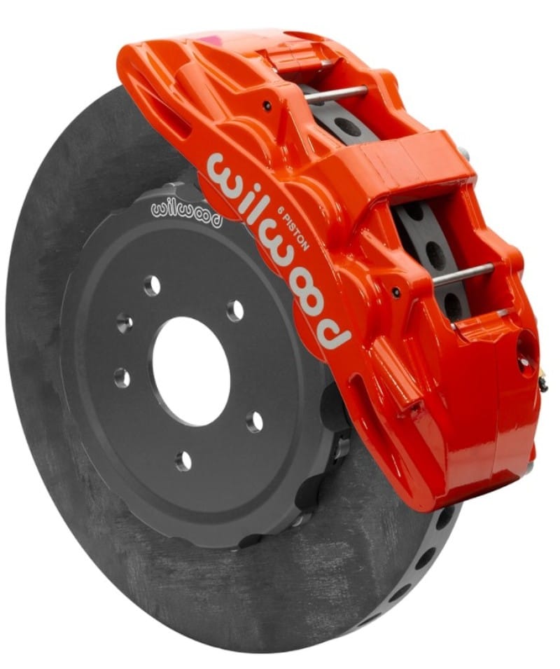 Wilwood — Wilwood SX6R WCCB Carbon-Ceramic 2014-2019 C7 Corvette All Front Big Brake Kit - Red
BRAKE KIT