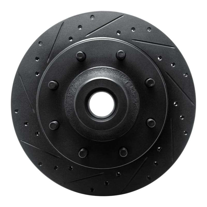 R1 Concepts — R1 73-79 Ford F-250 2WD (Excl Super Duty) Front Left Drilled & Slotted Black Brake Rotor
R1 Brake Rotor Drill