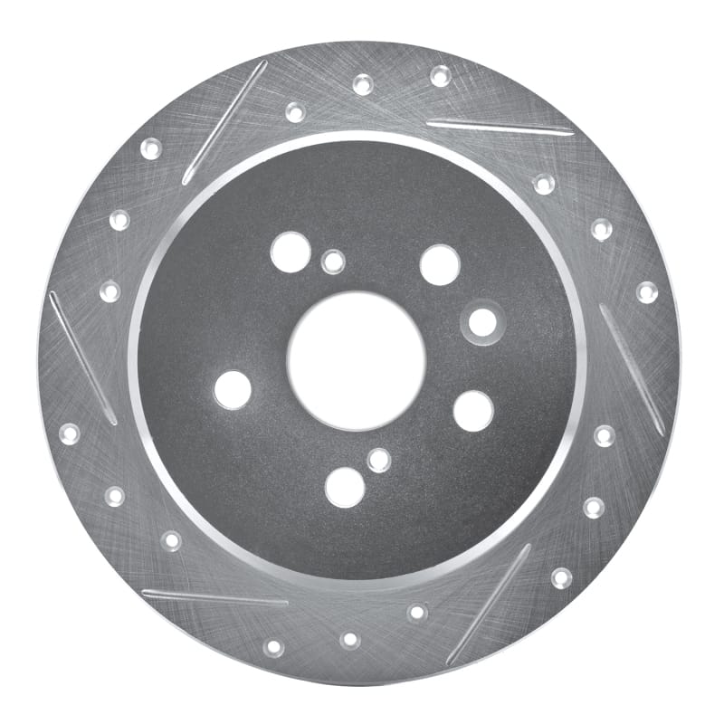 R1 Concepts — R1 88-91 Toyota Camry Rear Left Drilled & Slotted Silver Brake Rotor
R1 Brake Rotor Drill