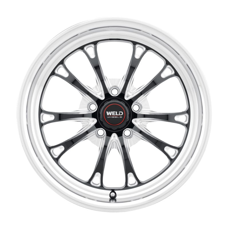 Weld — Weld S157 17X11 Belmont Drag 5X115 ET06 BS6.25 Gloss Black MIL Dia 78.1