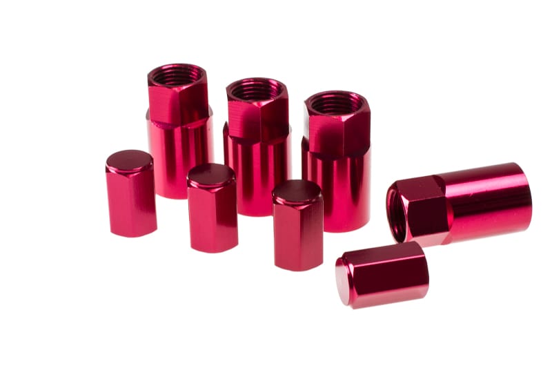 Wheel Mate — Wheel Mate Aluminum TPMS Valve Stem Cover - Red Anodize