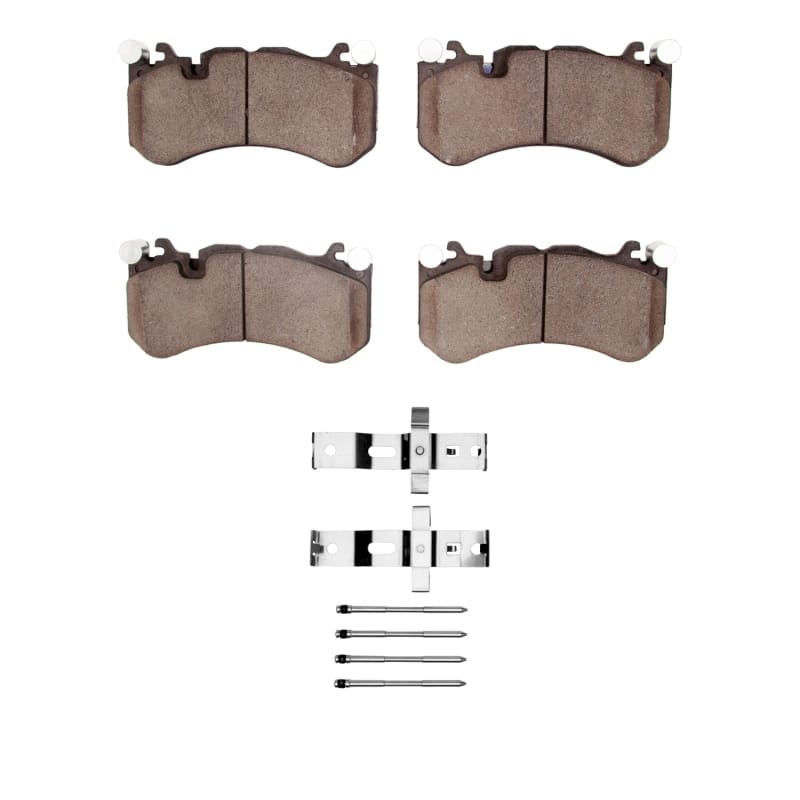 DFC — DFC 08-11 Mercedes-Benz SL600 Front 5000 Advanced Low Metallic Brake Pads and Hardware Kit
DFC Brake Pad Set