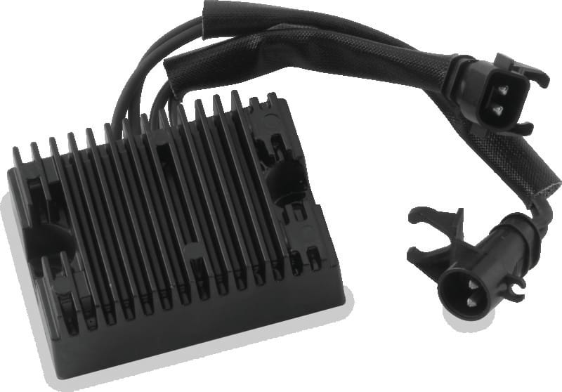 TwinPower — Twin Power 09-13 XL Voltage Regulator Black Replaces H-D 74711-08 32 Amp