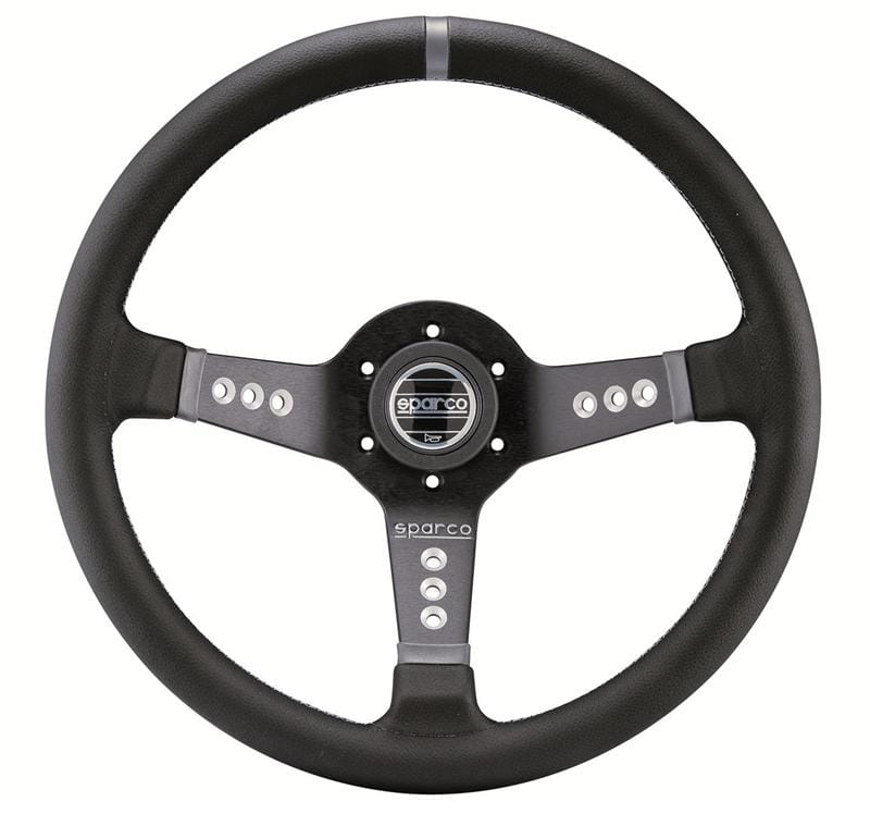SPARCO — Sparco Steering Wheel L777 Leather Black