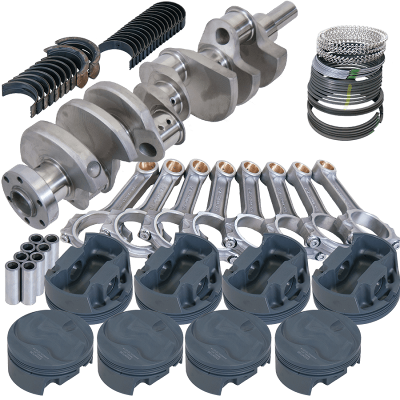 Eagle — Eagle Ford 289/302 3.400in Crank 5.400in I-Beam Rods 7cc Dome 4.030in Pistons Rotating Assembly
Pro Street Assembly