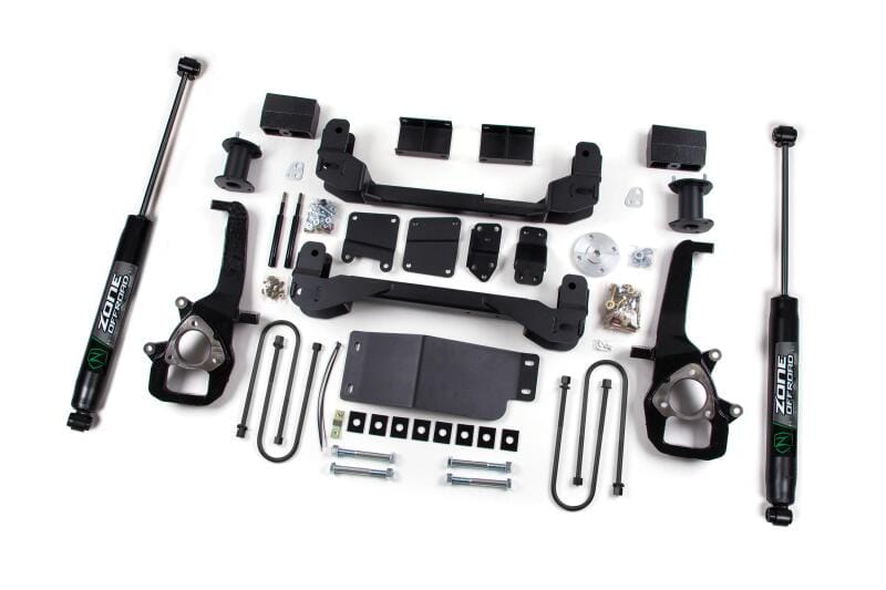 Zone Offroad — Zone Offroad 06-08 Dodge 1500 4in Suspension System