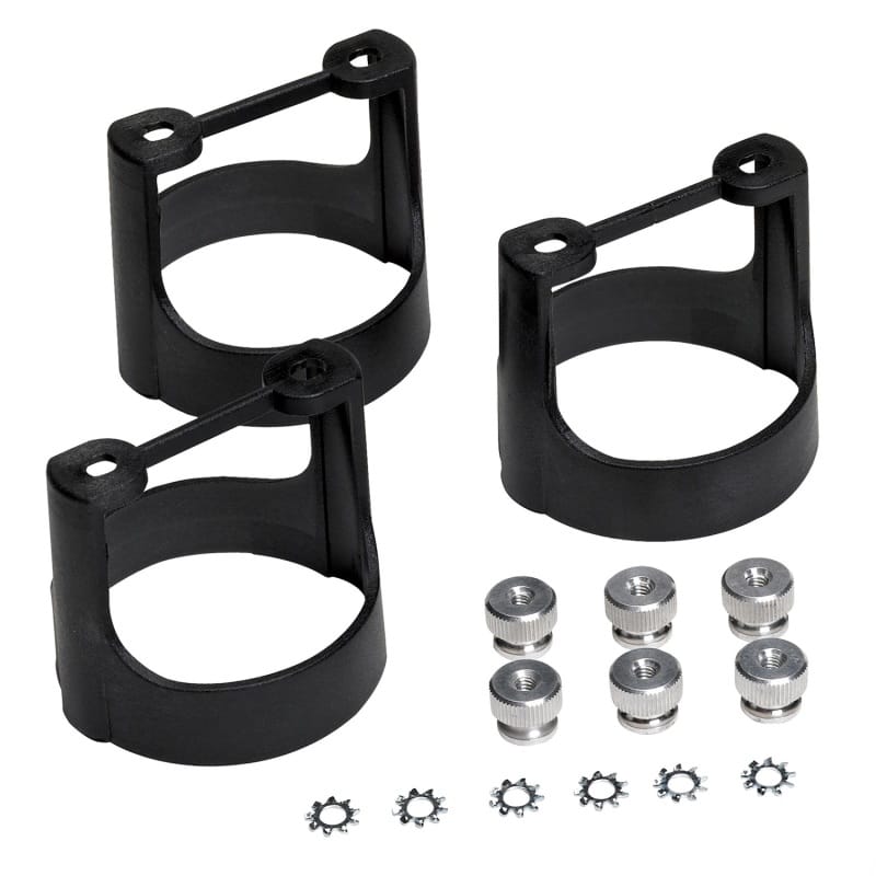 AutoMeter — AutoMeter Gauge Bracket Kit 2-5/8in. Black Composite Qty 3
Ga Brkt 2 5/8" BLK 3
