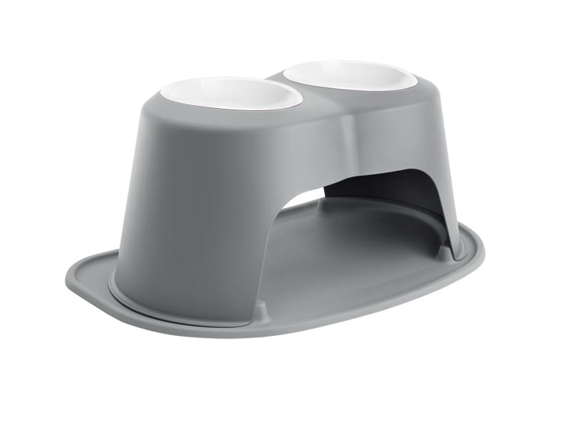 WeatherTech — WeatherTech Pet Feeding System Double High 64oz 10in. Poly Bowl - Dark Grey
Dog Bowl