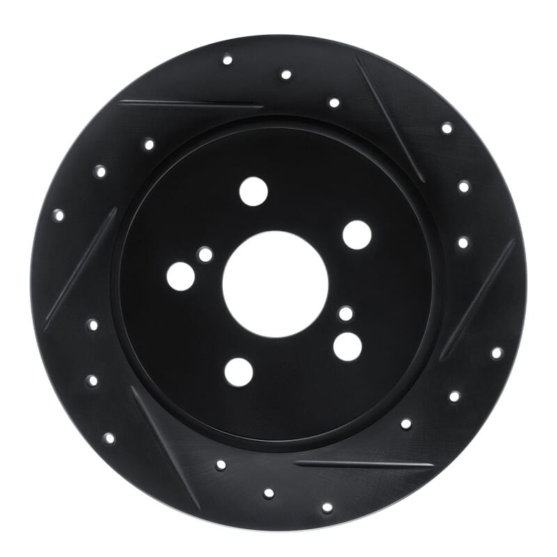 R1 Concepts — R1 09-15 Toyota Corolla (Mexico) Rear Right Drilled & Slotted Black Brake Rotor
R1 Brake Rotor Drill