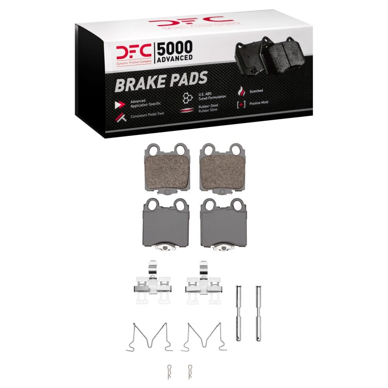 DFC — DFC 98-10 Lexus GS300 Rear 5000 Advanced Ceramic Brake Pads and Hardware Kit
DFC Brake Pad Set