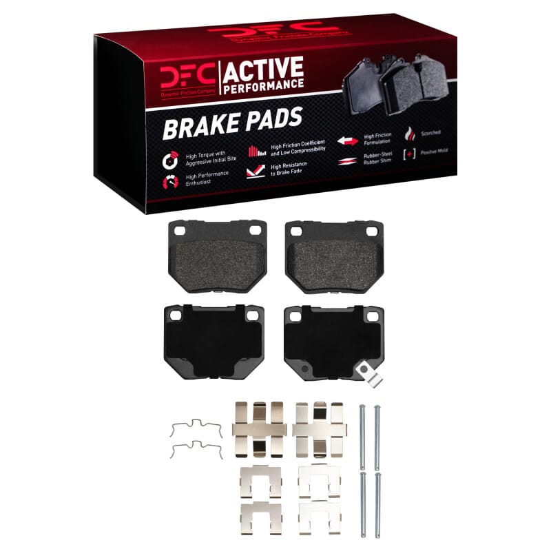 DFC — DFC 06-07 Subaru Impreza Rear Active Performance Pads and Hardware Kit
DFC Brake Pad Set