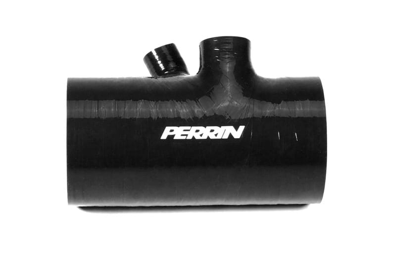 Perrin Performance — PERRIN 22-24 Subaru WRX / 20-25 LGT & OBXT Turbo Inlet Hose w/Turbo Adapter Flange (Short) - Black