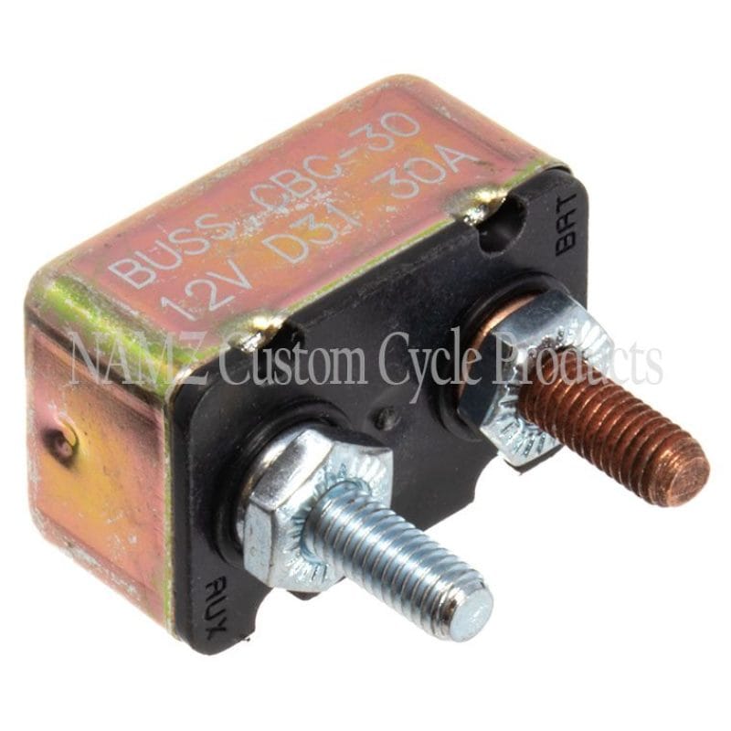 NAMZ — NAMZ Universal 30-AMP Circuit Breaker 10/32in. Studs - Single (OEM 74599-77B)