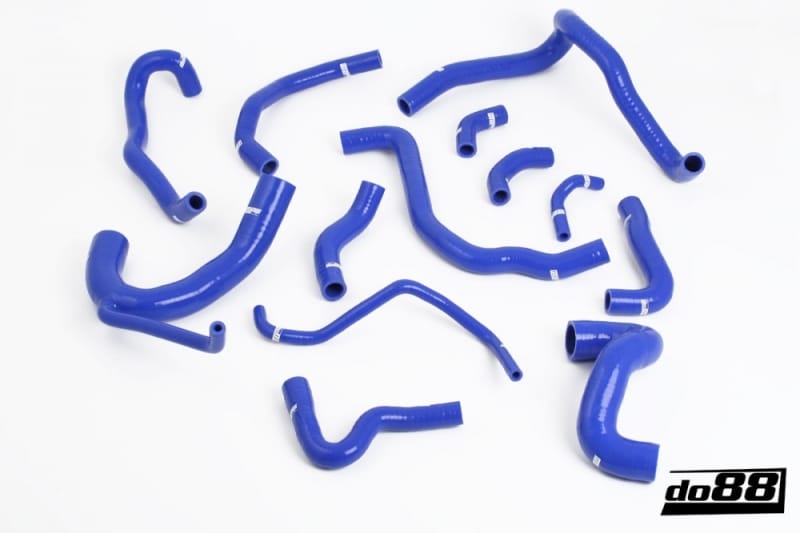 do88 — do88 98-02 Audi S4/RS4 2.7L BiTurbo (B5) Radiator Hoses - Blue