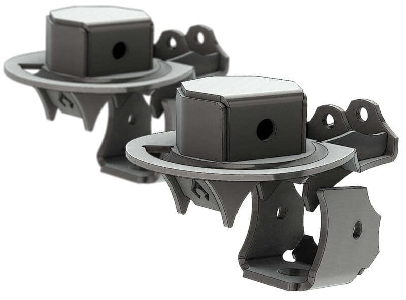 Artec Industries — Artec Industries Ultimate Coil Bracket - Coil / Shock / Link - 22 Degree Lca Brackets (3.0 In Axle)