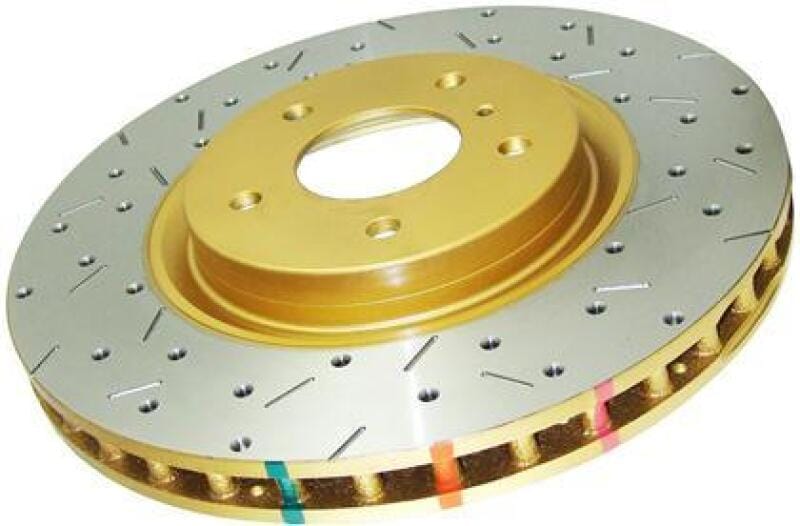 DBA — DBA 2012+ Jeep Grand Cherokee 4000 Series Cross Drilled & Dimpled Rear Rotor
Brake Rotor