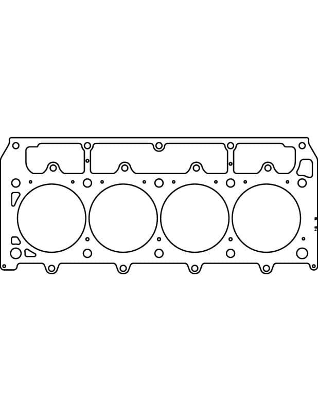 Cometic Gasket — Cometic GM LSX Gen-4 Small Block V8 .054in MLX Cylinder Head Gasket - 4.200in Bore - RHS
Cylinder Head Gasket