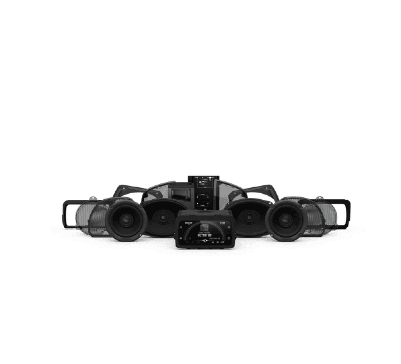 Rockford Fosgate — Rockford Fosgate 2014+ Harley-Davidson Street Glide/Road Glide PMX Stage-2 Complete Kit