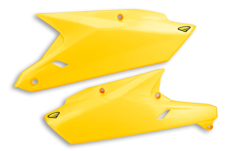 Cycra — Cycra 14-18 Yamaha YZ250F/YZ450F/WR/FXSide Number Panels - Lightning Gold