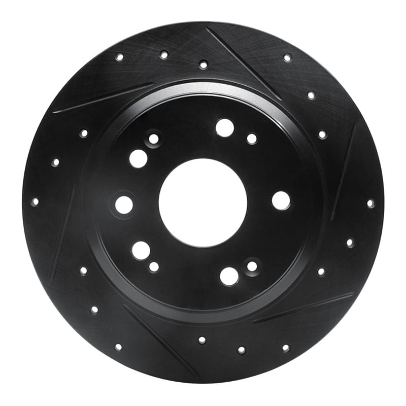 R1 Concepts — R1 02-04 Acura RL Rear Right Drilled & Slotted Black Brake Rotor
R1 Brake Rotor Drill