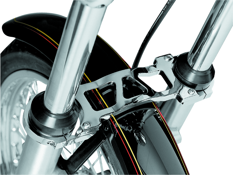 Kuryakyn — Fork Brace For Wide Glide Front Ends Chrome