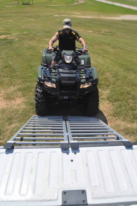 QuadBoss — Bi-Fold Ramp 50" x 72" Extra Wide