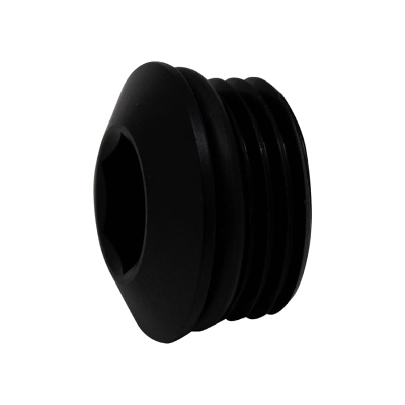 DeatschWerks — DeatschWerks 10AN ORB Male Plug Low Profile Internal Allen/Hex (Incl O-Ring) - Anodized Matte Black
Lines & Fittings