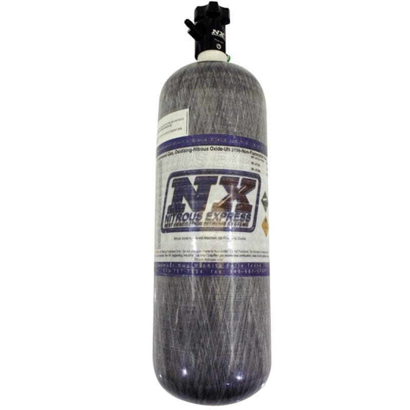 Nitrous Express — Nitrous Express Composite Bottle w/Lightning 500 Valve -6 Bottle Nipple (6.79 Dia. x 23.25 Tall)
Nitrous Oxide Bottle
N2OBottle