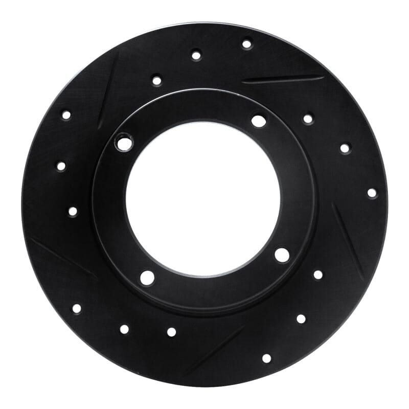 R1 Concepts — R1 73-79 Honda Civic Front Left Drilled & Slotted Black Brake Rotor
R1 Brake Rotor Drill