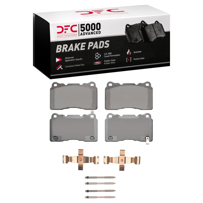 DFC — DFC 13-20 Buick Regal Sportback Front 5000 Advanced Ceramic Brake Pads and Hardware Kit
DFC Brake Pad Set