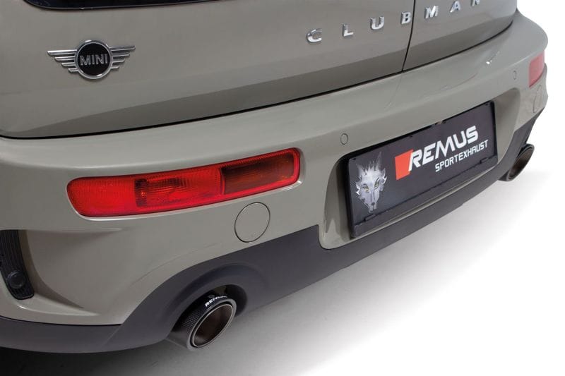Remus — Remus 2015+ Mini Cooper S Clubman F54 2.0L Turbo (B48A20F w/GPF) GPF-Back Exhaust (Tail Pipe Set Req