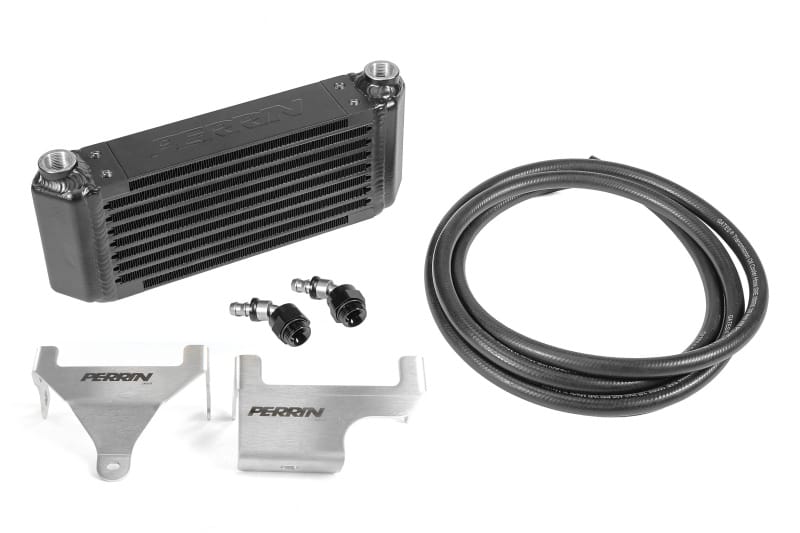 Perrin Performance — PERRIN 15-21 Subaru WRX CVT Transmission Oil Cooler Full Kit