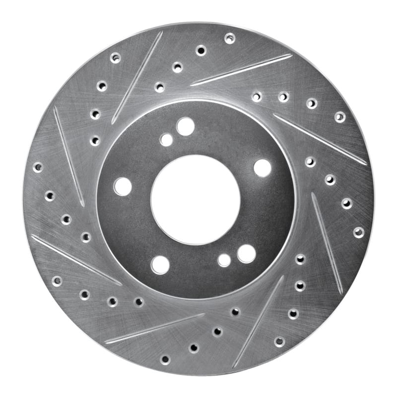 R1 Concepts — R1 89-96 Nissan 300ZX Turbo Front Left Drilled & Slotted Silver Brake Rotor
R1 Brake Rotor Drill