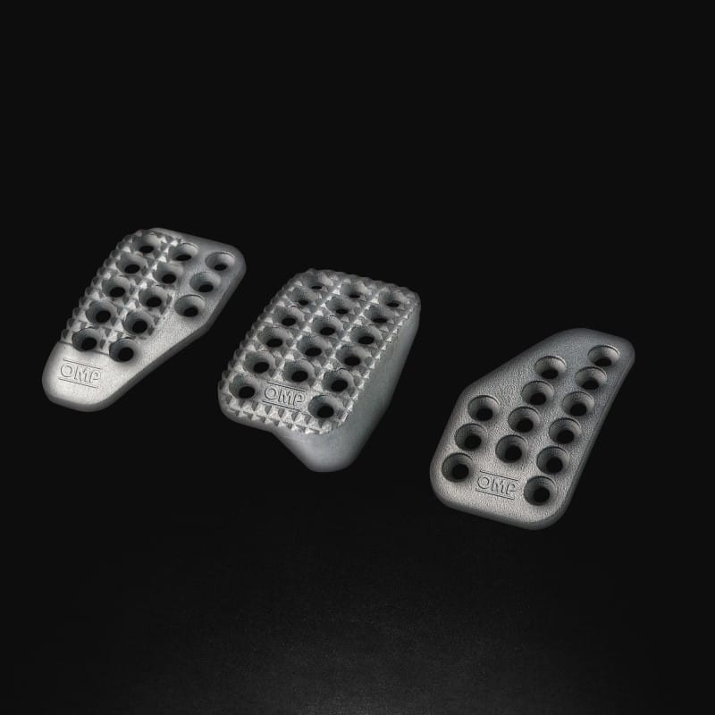 OMP — OMP Sand-Blasted Aluminum Pedals (Set of 3)