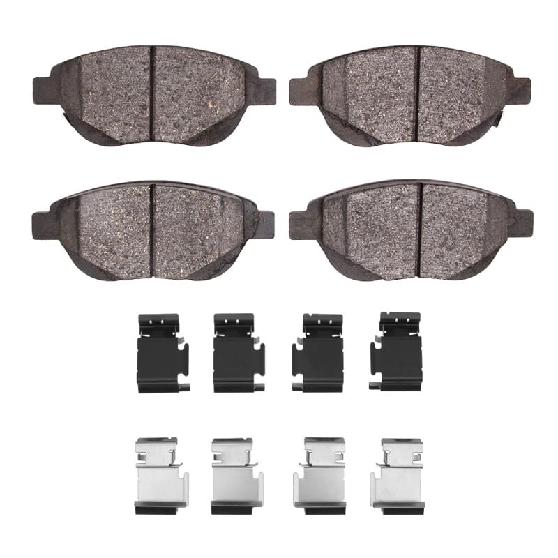 DFC — DFC 12-19 Fiat 500 (USA/Canada) Front 4000 HybriDynamic Brake Pads and Hardware Kit
DFC Brake Pad Set