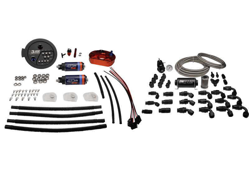 DeatschWerks — DeatschWerks A90/91 Supra/G8X BMW M3/M4 Fuel Pump Module w/ Dual DW420 Pumps and PTFE Return
Modules