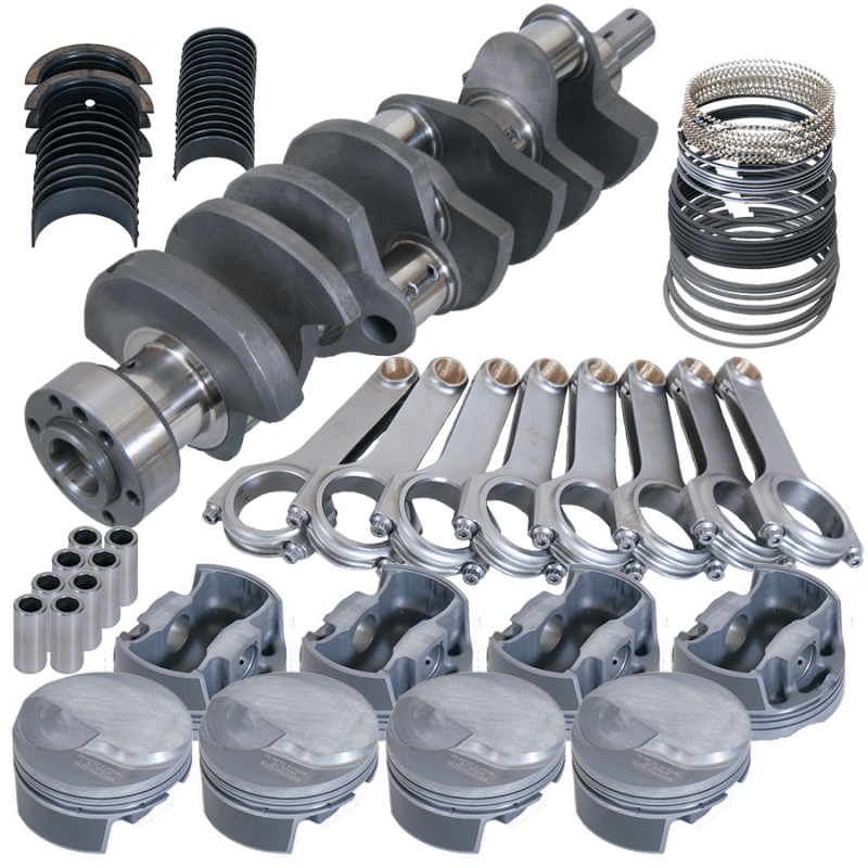 Eagle — Eagle Chevy 454 4.250in Crank 6.385in H-Beam 18cc Dome 4.350in Pistons Rotating Assembly
Competition Assembly