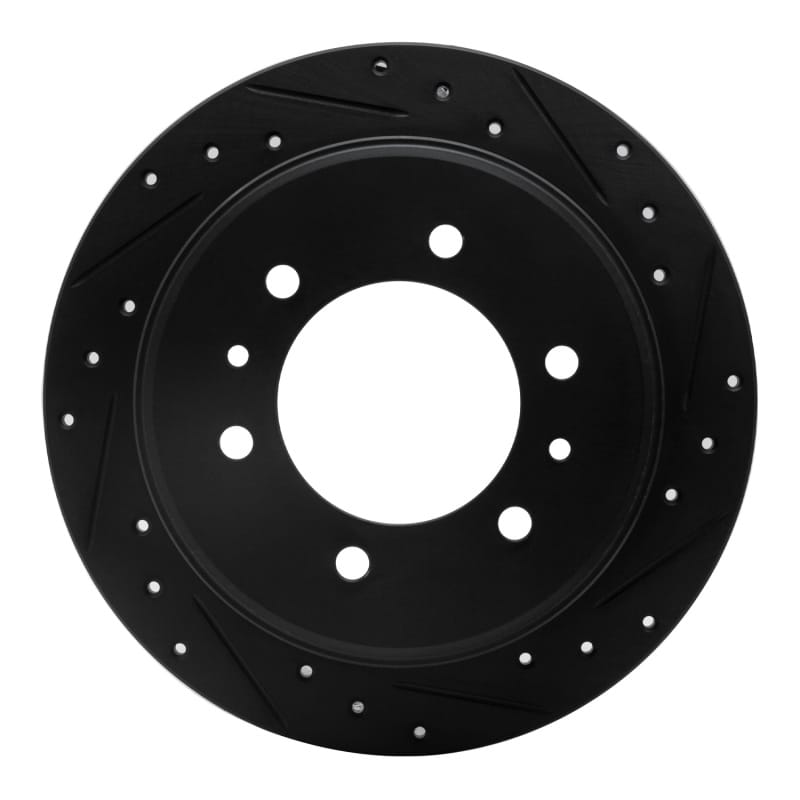 R1 Concepts — R1 06-10 Hummer H3 Rear Right Drilled & Slotted Black Brake Rotor
R1 Brake Rotor Drill
