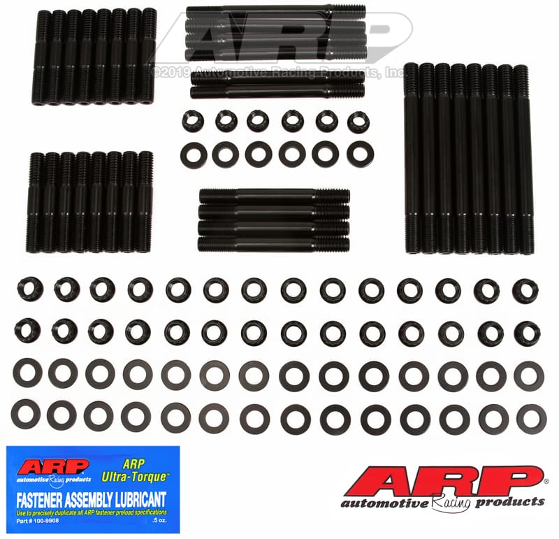 ARP — ARP SB Chevy, w/Bowtie alum and cast block, head stud kit