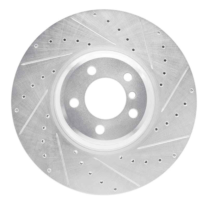R1 Concepts — R1 07-08 BMW ALPINA B7 Front Right Drilled & Slotted Silver Brake Rotor
R1 Brake Rotor Drill