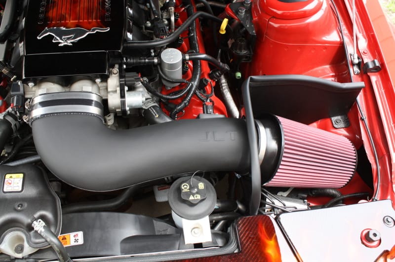 JLT — JLT 05-09 Ford Mustang GT Series 3 Black Textured Cold Air Intake Kit w/Red Filter - Tune Req
CAI3-FMG05