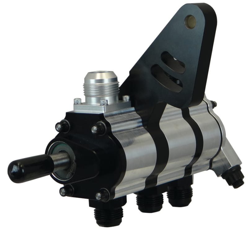 Moroso — Moroso Dragster 3 Stage Dry Sump Oil Pump - Tri-Lobe - Right Side - 1.200 Pressure