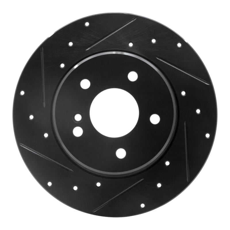 R1 Concepts — R1 94-11 Mercedes-Benz C280 Rear Left Drilled & Slotted Black Brake Rotor
R1 Brake Rotor Drill