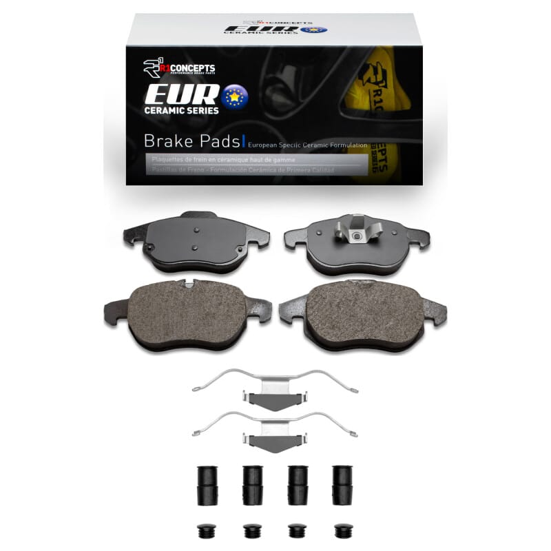 R1 Concepts — R1 03-05 Saab 9-3 Front Euro Ceramic Pads & Hardware Kit
R1 Euro Ceramic Pads