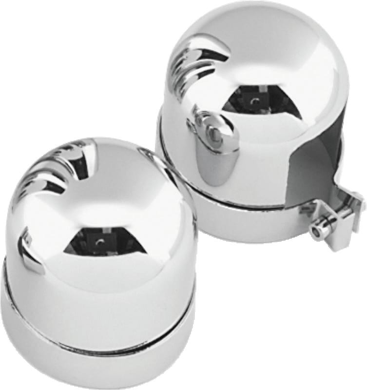 Bikers Choice — Chrome Shock Absorber Top Dome Covers