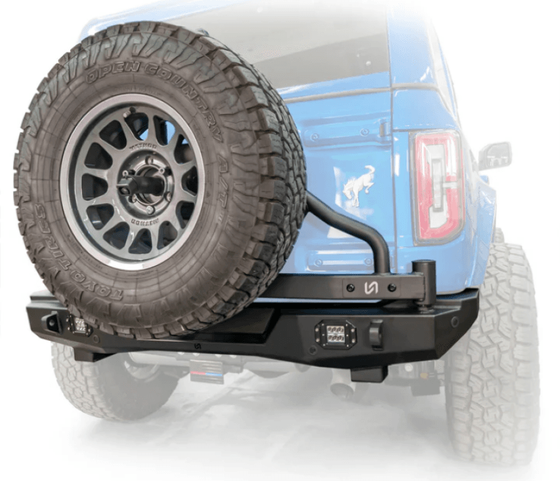 TURN Offroad — Turn Offroad 2021+ Ford Bronco Swing Out Tire Carrier Rear Bumper 1 of 2
