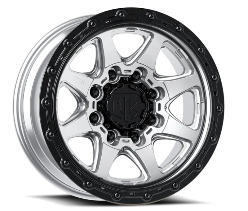 MTX Wheels — MTX Spitfire 8 Machined w/Black Ring 20x9in / 8x170 BP / 0mm Offset / 124.1mm Bore